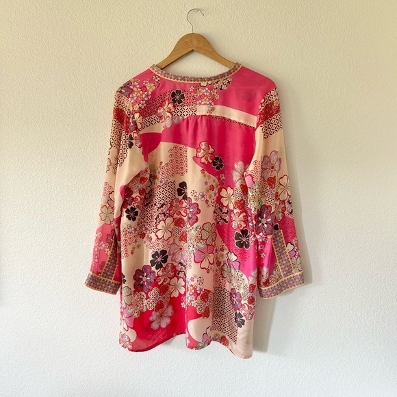 Johnny Was Yama Kelis Tunic - Picture 7 of 9